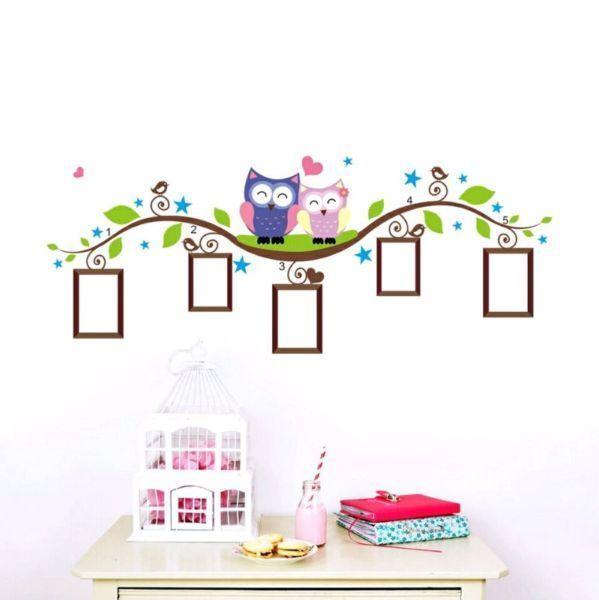 Owl wall decal brand new in package