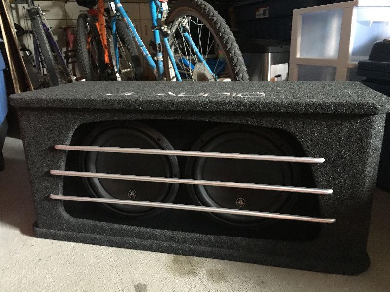 JL AUDIO SUBS & AMP FOR SALE - AWESOME DEAL