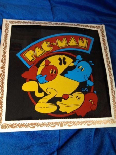 Rare Vintage 80's Pac-Man Mirror