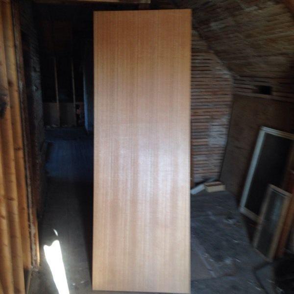 Mahogany unfinished new door slabs