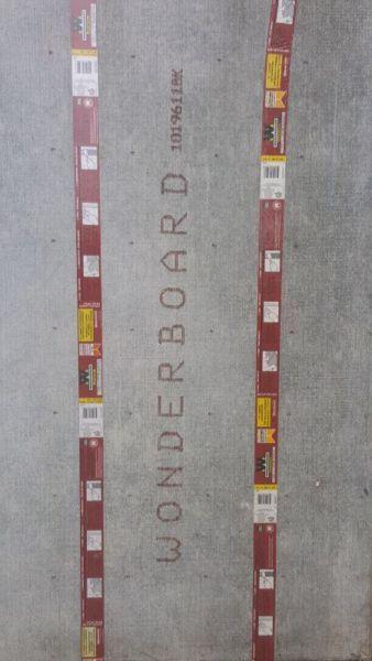 Wonderboard cement board