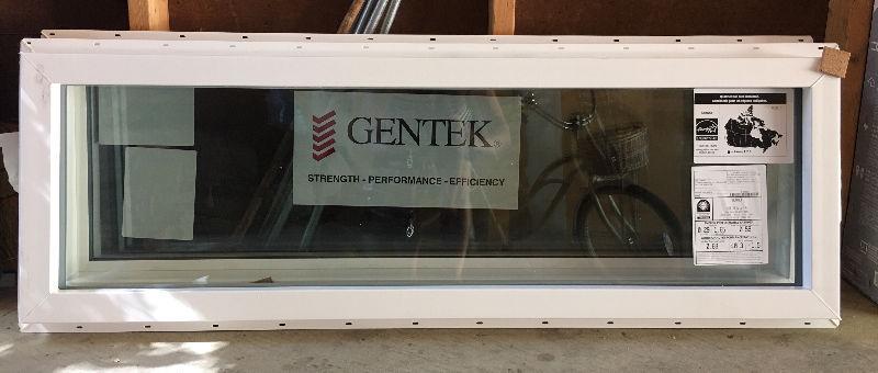 2 Brand New 48x16 Gentek Windows