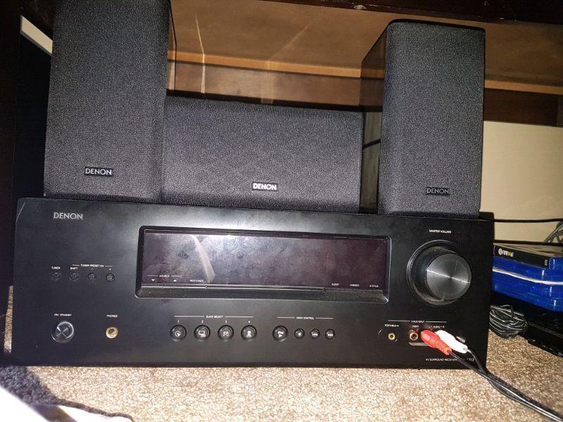 Denon 5.1 Receiver and Home theater system