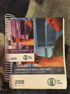 Canadian Electrical Codebook 2015 Ed $90