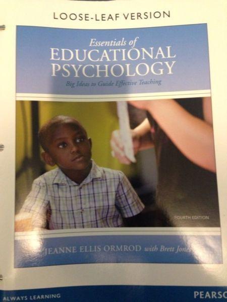 EPSE 302 - Essentials of Educational Psychology