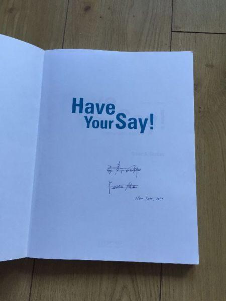 Have Your Say! Second edition. Irene s McKay