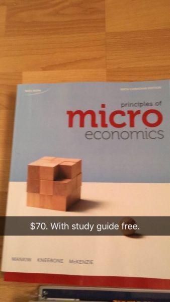 Principles of micro economics