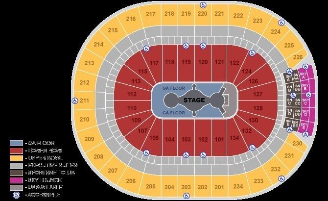 Carrie Underwood Rogers Place-AISLE SEATS