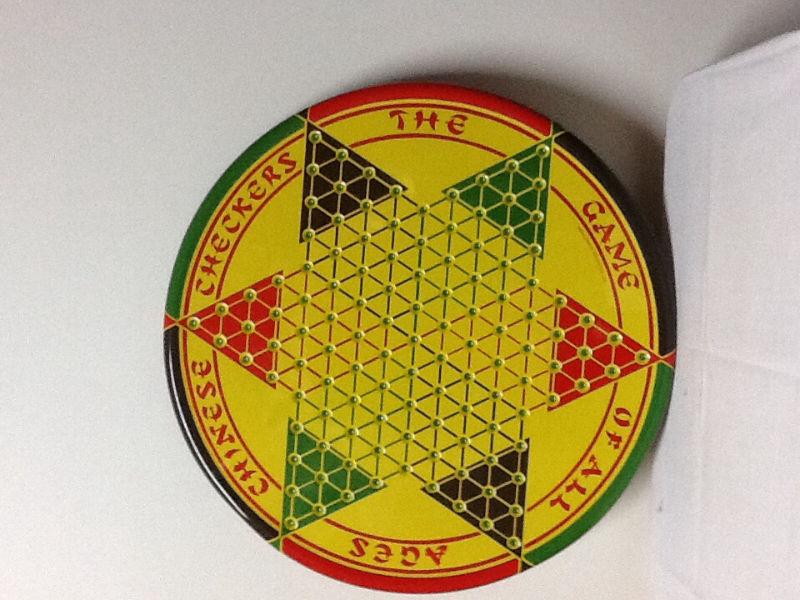Chinese Checkers Metal Board Game