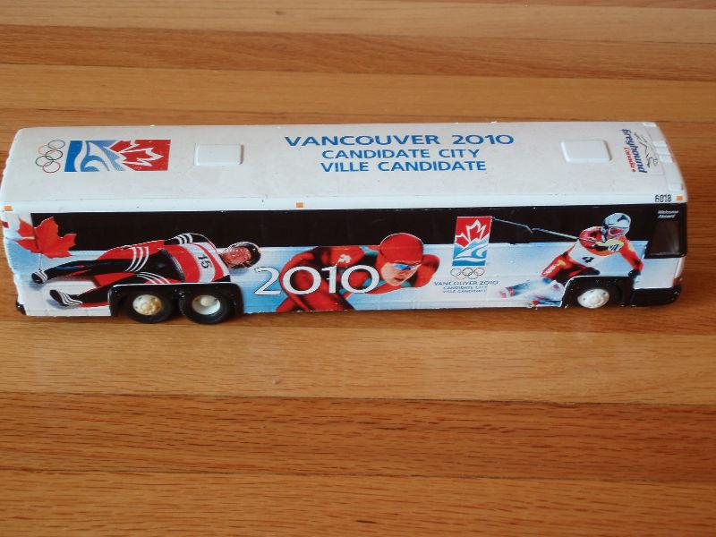 Vancouver 2010 Tour Bus Toy