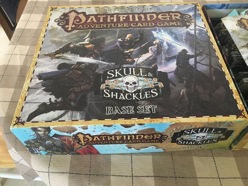Pathfinder Adventure Card Game Skull & Shackles + all adventures