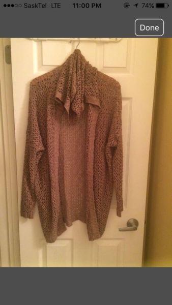 ❤️BRAND NEW WITHOUT TAGS MELISSA & MARLEY LIGHTKNIT SWEATER WRAP