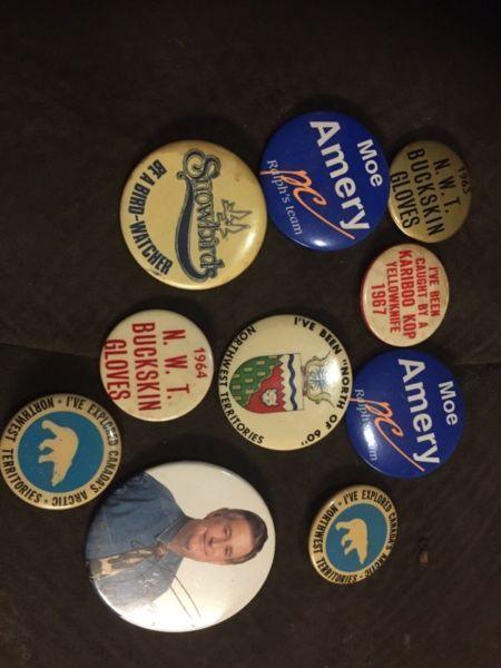 Old voter pins (Ralllph!!!)