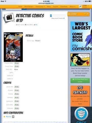 Comics for sale