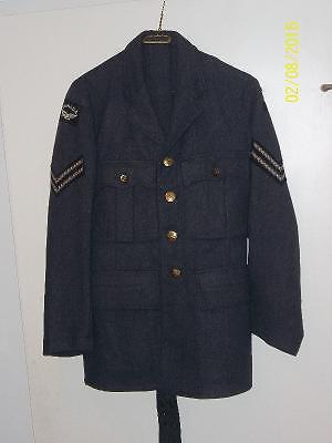 Vintage RCAF Jacket and Overcoat, and insignia