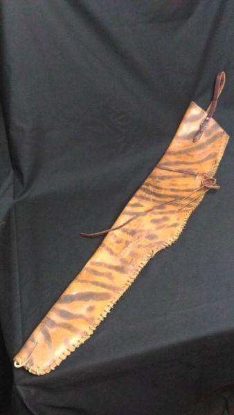 Old Leather Scabbard Pouch