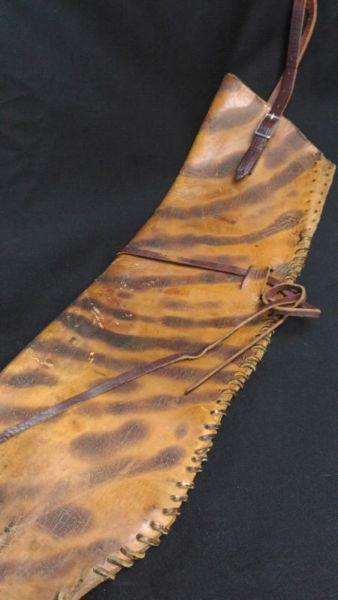 Old Leather Scabbard Pouch