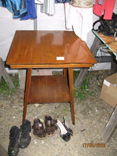 small oak table