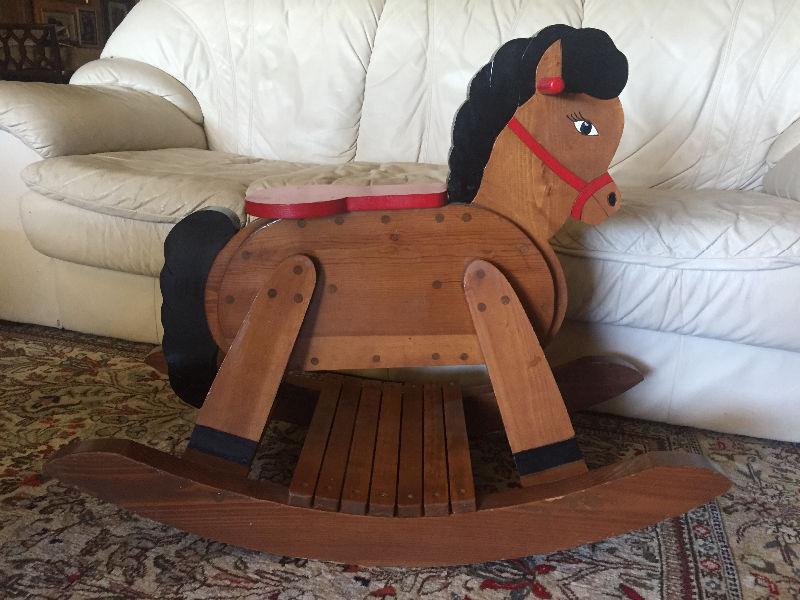 * ~ solid wood high end rocking horse ~ *