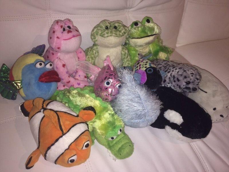 Webkinz Fish, Frogs, Whales