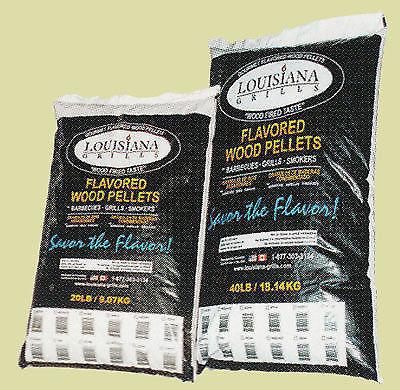 Louisiana Grills - Wood Pellets Available in 20 & 40 Lb Bags