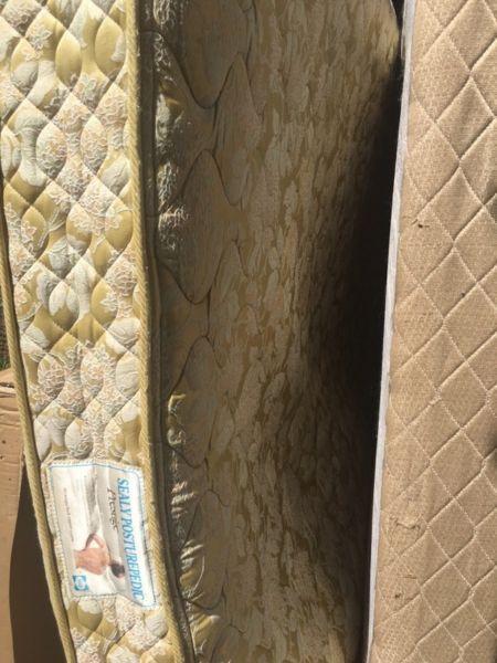 Older queen size SEALY mattress with box $130. Delivery