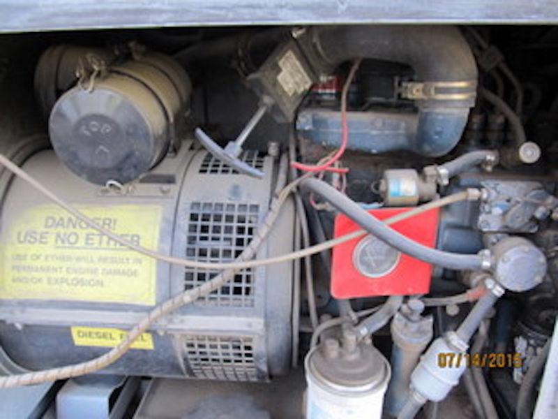 Red D-Arc D300K Diesel Welder C/W Trailer