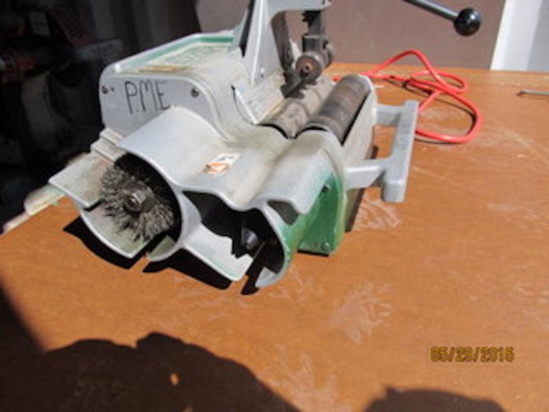 Ridgid 122 Copper Prep Machine & Hot Tap Machine