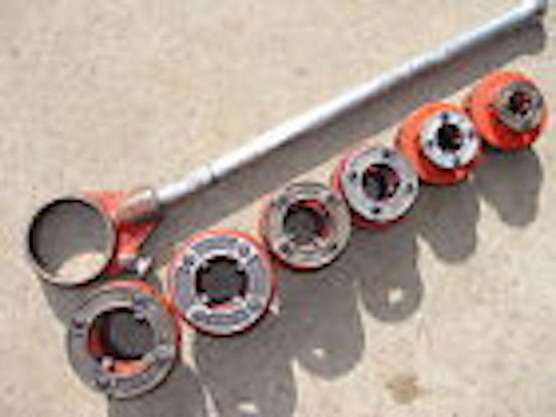 Ridgid 12R Pipe Threading Set