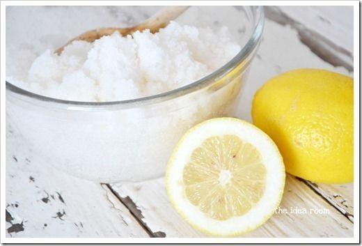 Handmade Lemon Sugar Scrub