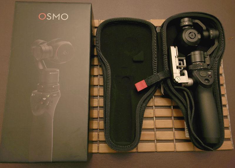 DJI Osmo with accessories