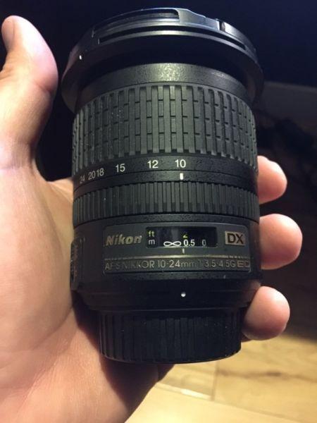 Nikon 10-24mm Lens