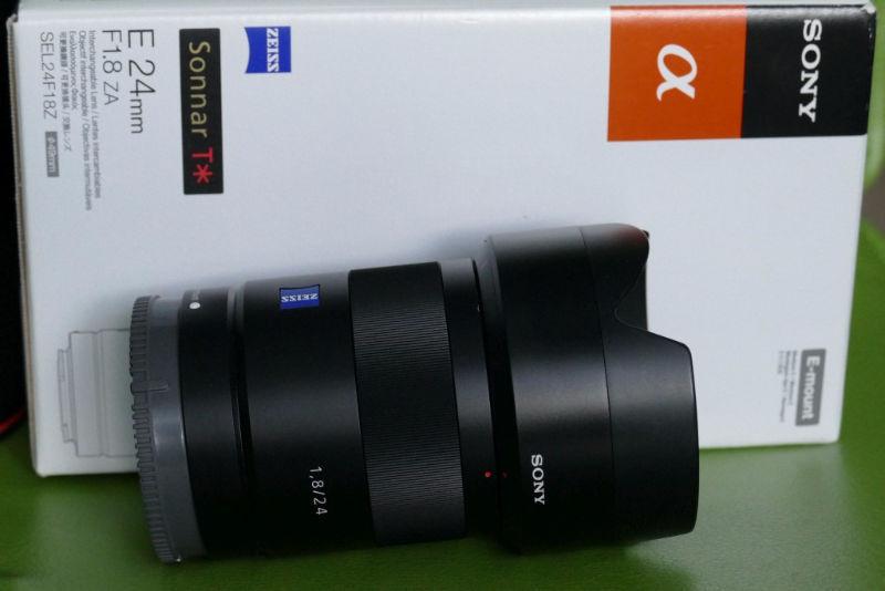 Sony SEL24F18Z 24mm f/1.8 Carl Zeiss for NEX E-mount