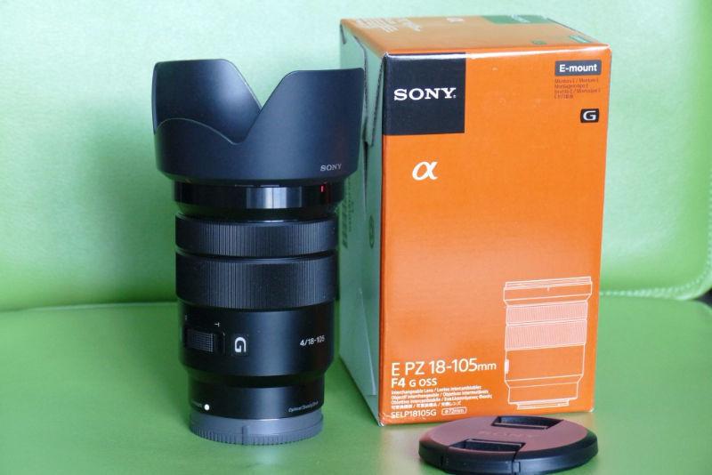 Sony SELP18105G 18-105mm f/4 PZ OSS for NEX E-mount