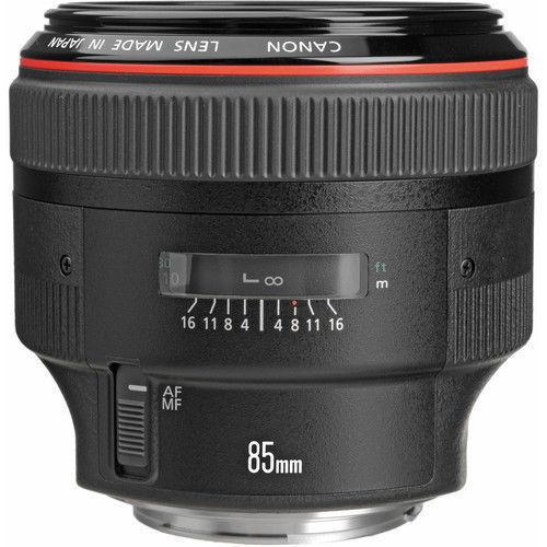 Brand New Canon EF 85mm f/1.2L II USM Lens (2016)