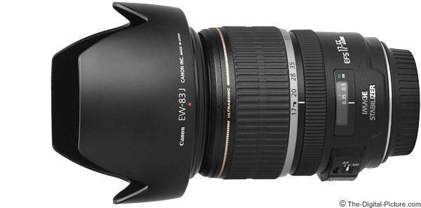 Canon 17-55m Lens - Excellent Condition - Lens Hood