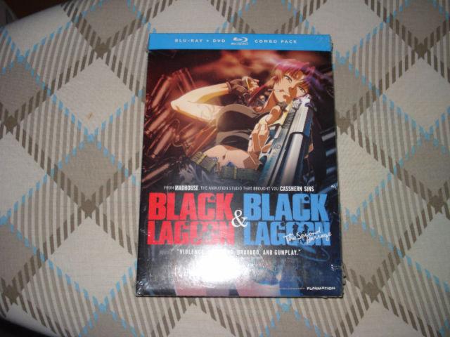 Black Lagoon - Seasons 1 & 2 Blu-ray/DVD Combo Pack (brand new)