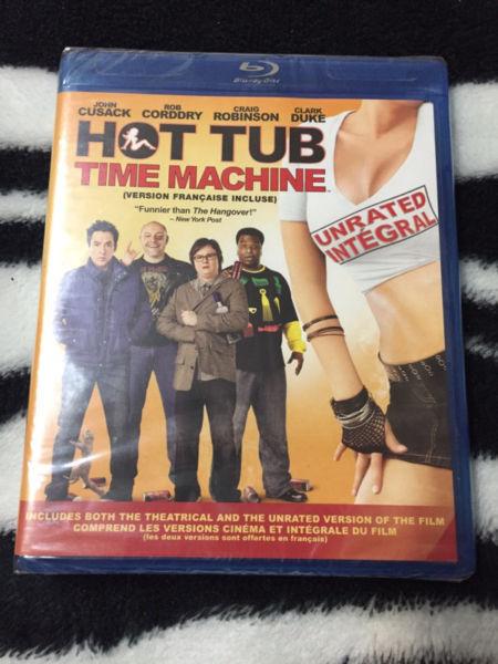 Brand new Hot Tub Time Machine & Napoleon Dynamite Blu Ray