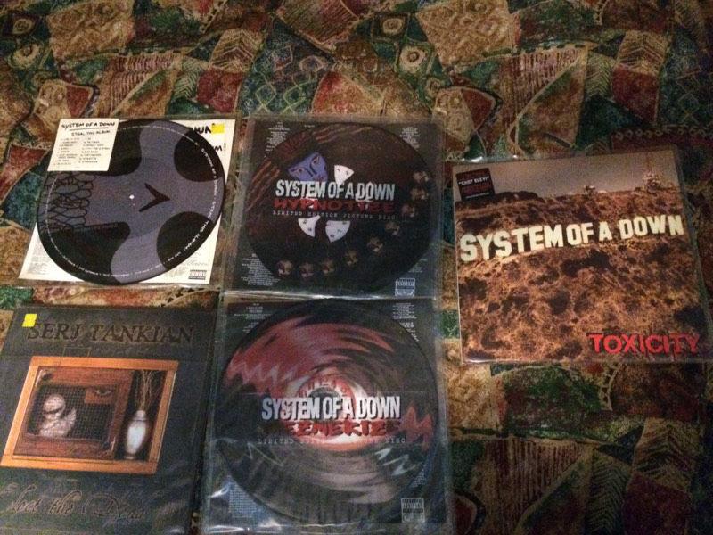 System of a down vinyl , records