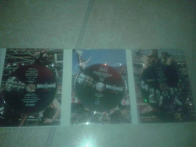 WWE Wrestlemania 31 3 Disc Set $10