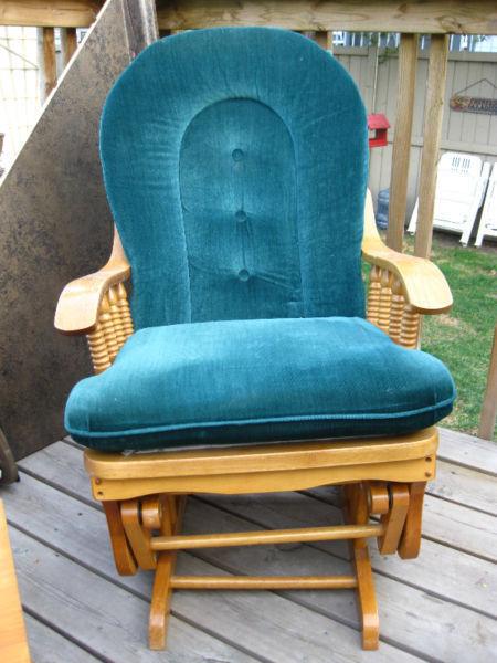 Slider rocking chair