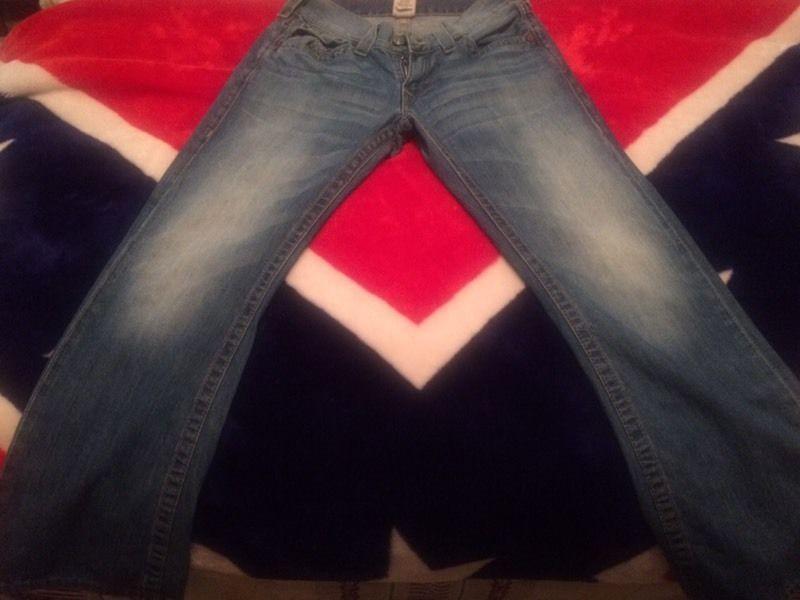 True Religion Brand Blue Jeans 31W X 32L