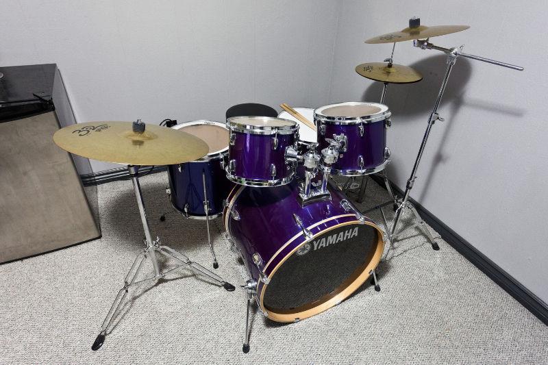 Yamaha Rydeen 5 piece drum kit with upgrades