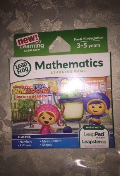 Four brand new leap frog learning games never used $60 all