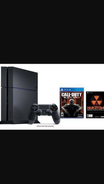 Brand New PS4 with Black Ops 3 package and FarCry 4