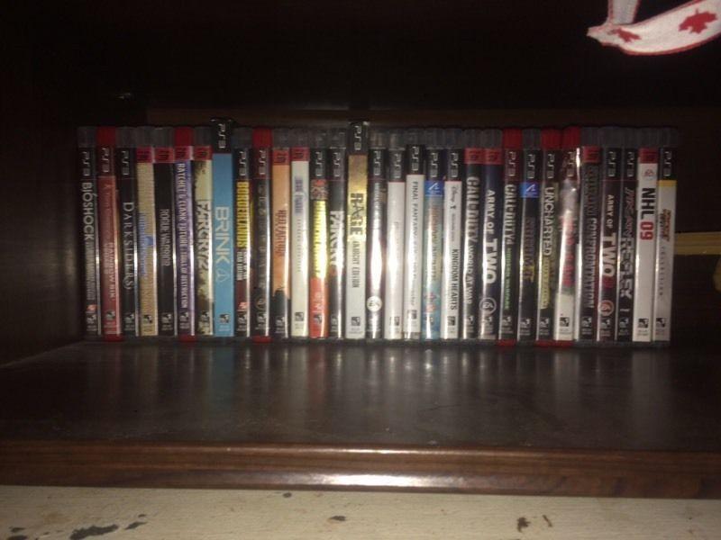 Ps3 with 30 games