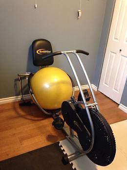 Ball Bike recumbent crossfit exercise bike with bands $225