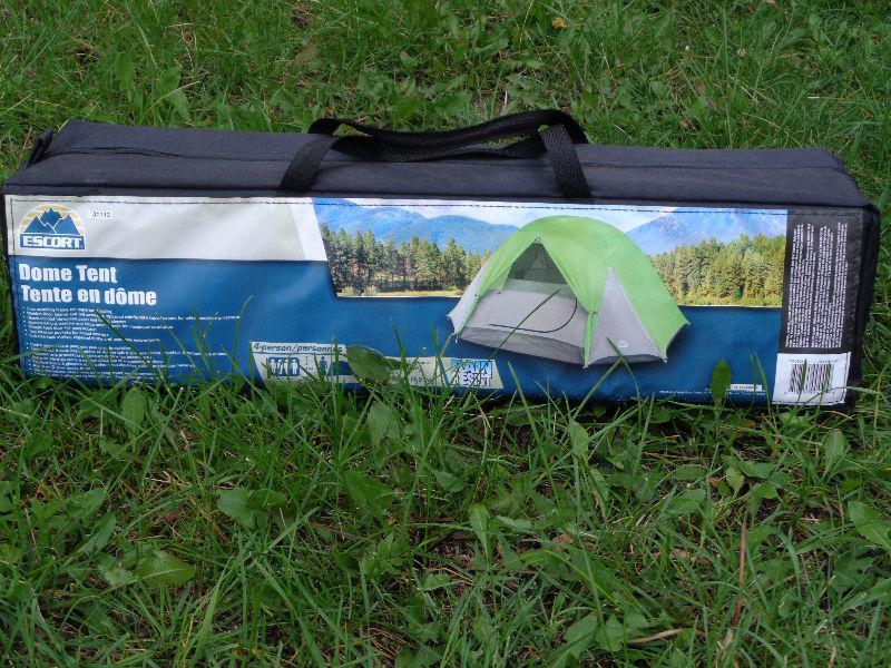 CAMPING DOME TENT + AIR BED