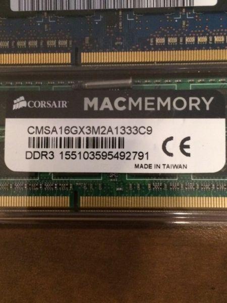 Corsair Macbook/iMac Memory 8G