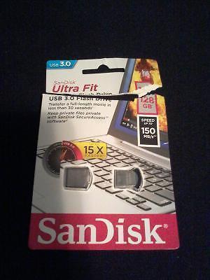 128GB Sandisk Ultra Fit USB 3.0 flash drive